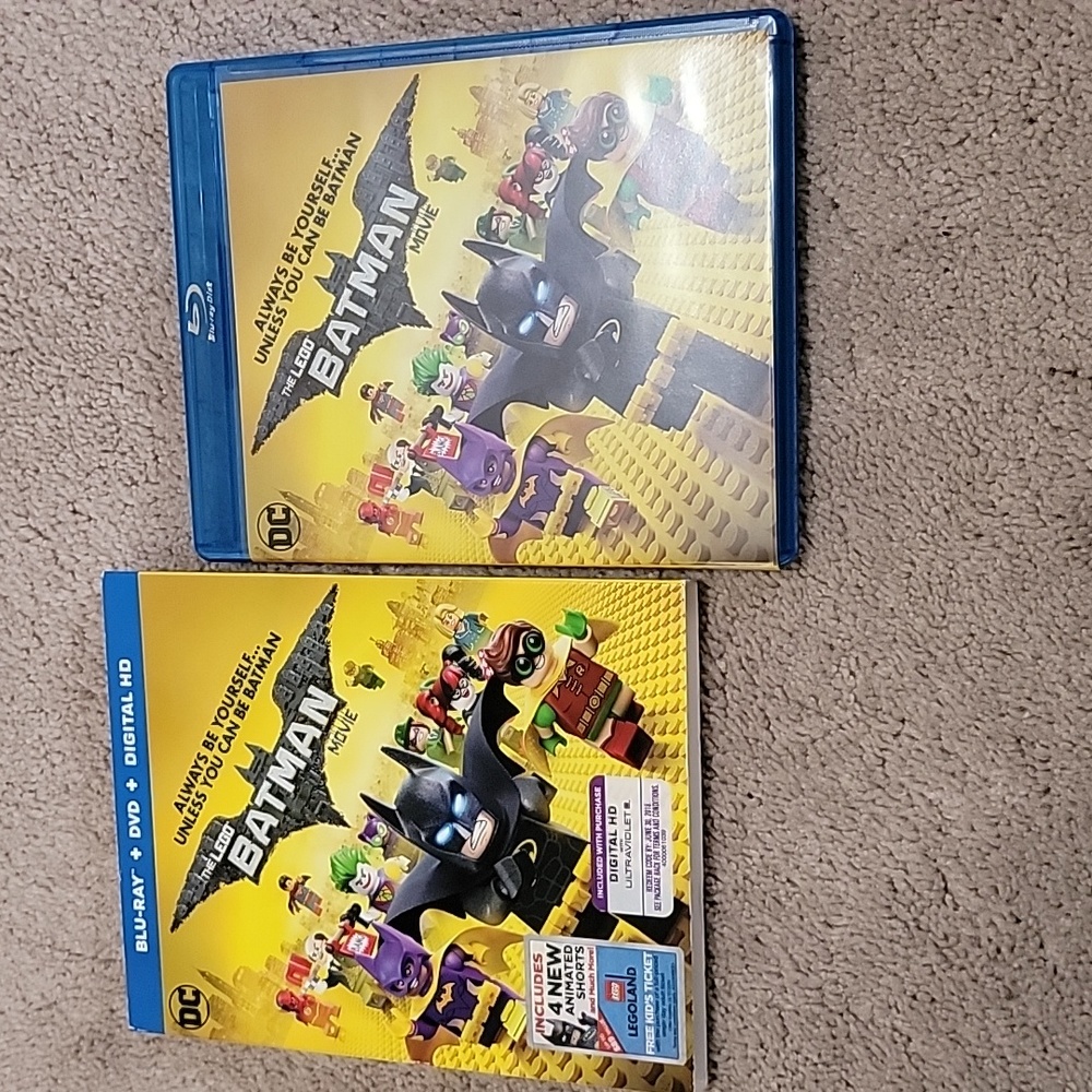 "The LEGO BATMAN MOVIE" Warner Brothers DVD Movie